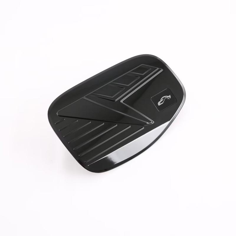 For Byd Dolphin EV EA1   Accessories Car Charging Cover Protection Decal Trim Styling ABS Carbon Black