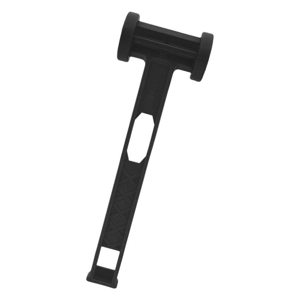 High Strengths Plastomer Hammer Versatiles Outdoor Tent Ground Peg Hammer for Campers and Backpackers