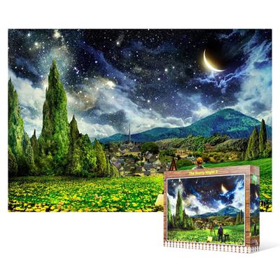 1000 Piece Jigsaw Puzzle - Van Gogh Starry Night, Popular Korean Puzzle