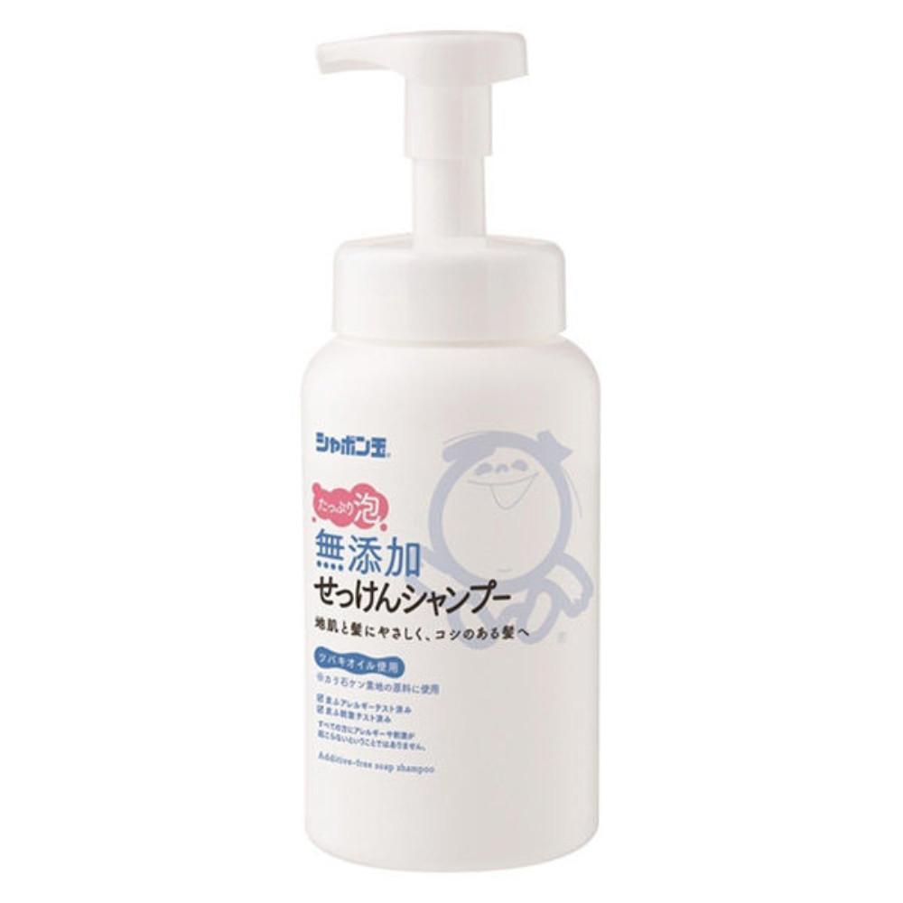 Japan SHABONDAMA Additive-free Soap Shampoo Foam Type (Pump 520ml / Refill 420ml)