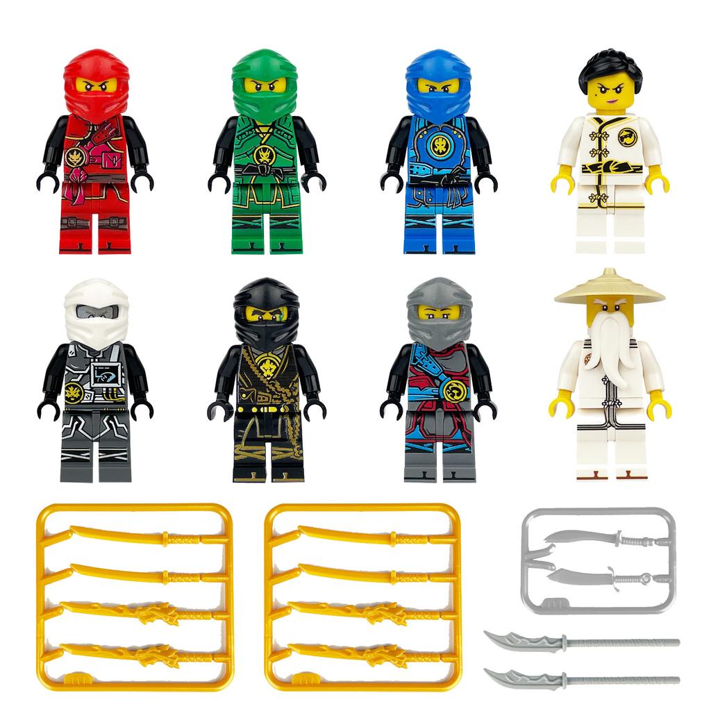 99 Models 1613 Building Block Minifigures Small Particles World Doll War Python Gift Toy Ninja