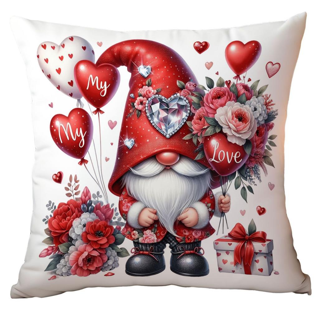 Neuer europäischer und amerikanischer Valentinstags-Liebeszwerg Hot Sale Valentinstags-Kissenkissenbezug
