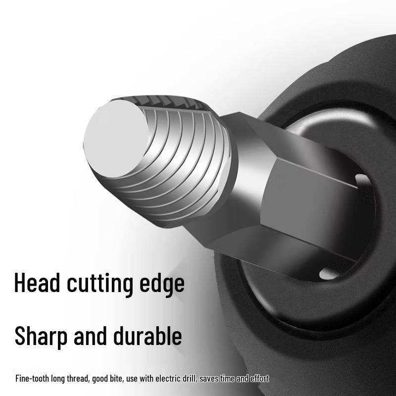 Broken Wire & Screw Extractor - Reverse Thread Stripped Head Remover & Rust Disassembly Tool