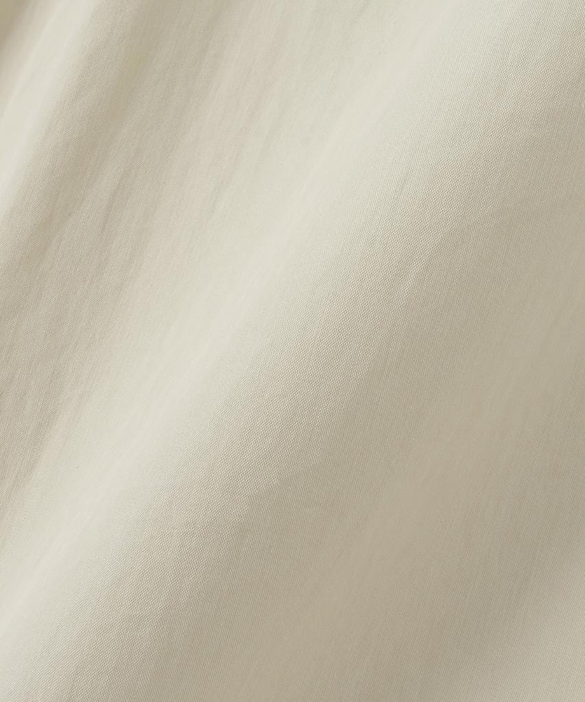 Noir For Woman Cotton Nylon Parachute Skirt (Cream)