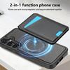 2 in 1 Detachable Magnetic Wallet with Card Holder Phone Case for Samsung S25 S24 Ultra S22 Plus S23 FE A16 A55 A15 A54 Cover
