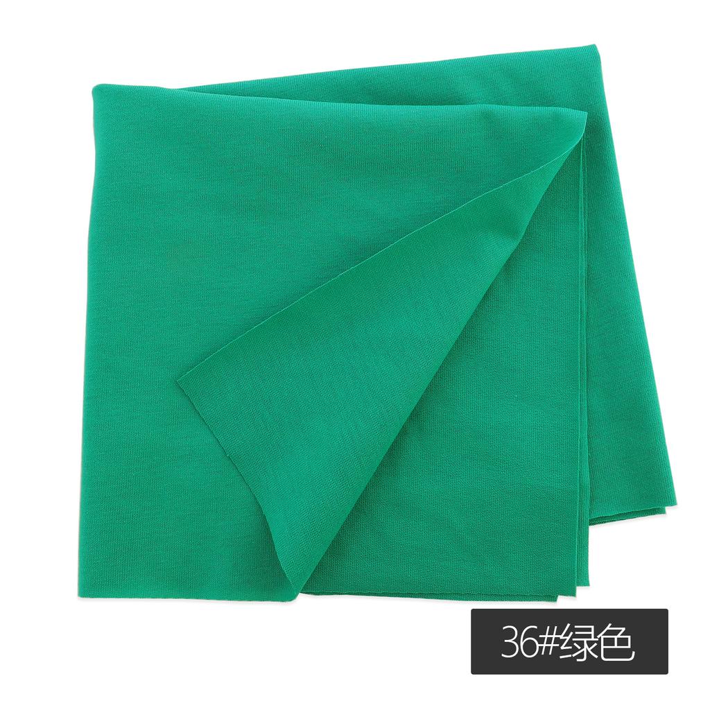 All Cotton Plain Knit Fabric Summer Baby Short Sleeved Thin Jersey Jacket Inner Lining Home Dress DIY Fashionable Sewing Cloth