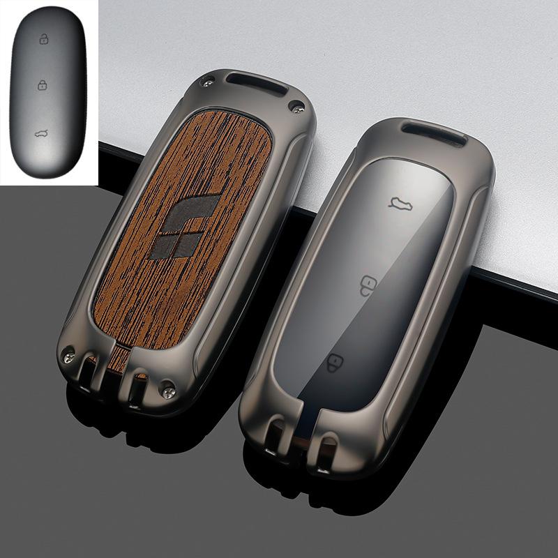 

Applicable Ideal L9 Car Key Case: L8 Upgrade, Protective Shell & Buckle Bag for Men