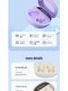 TWS5.3 Wireless Bluetooth Earphones M41 with Transparent Cover, LED Display, Noise Cancelling, Mini and Waterproof.