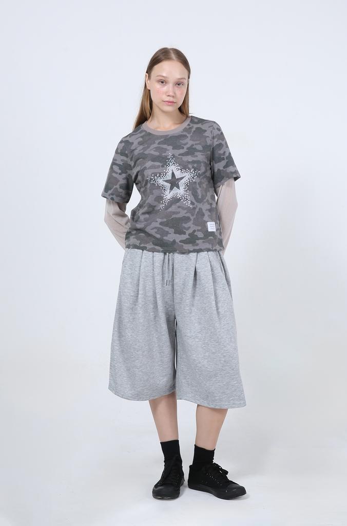 ANOTHER COLOR Camo Layered T-Shirt