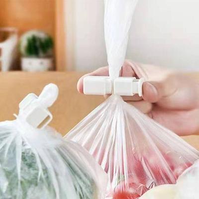Moisture-Proof Snack & Bread Bag Sealing Clips - Plastic Freshness Preservers for Milk Powder & More