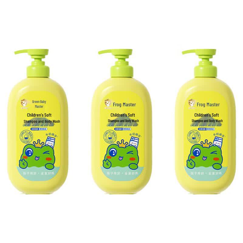 Frog Prince Kids 2-in-1 Milk Scent Shampoo & Body Wash