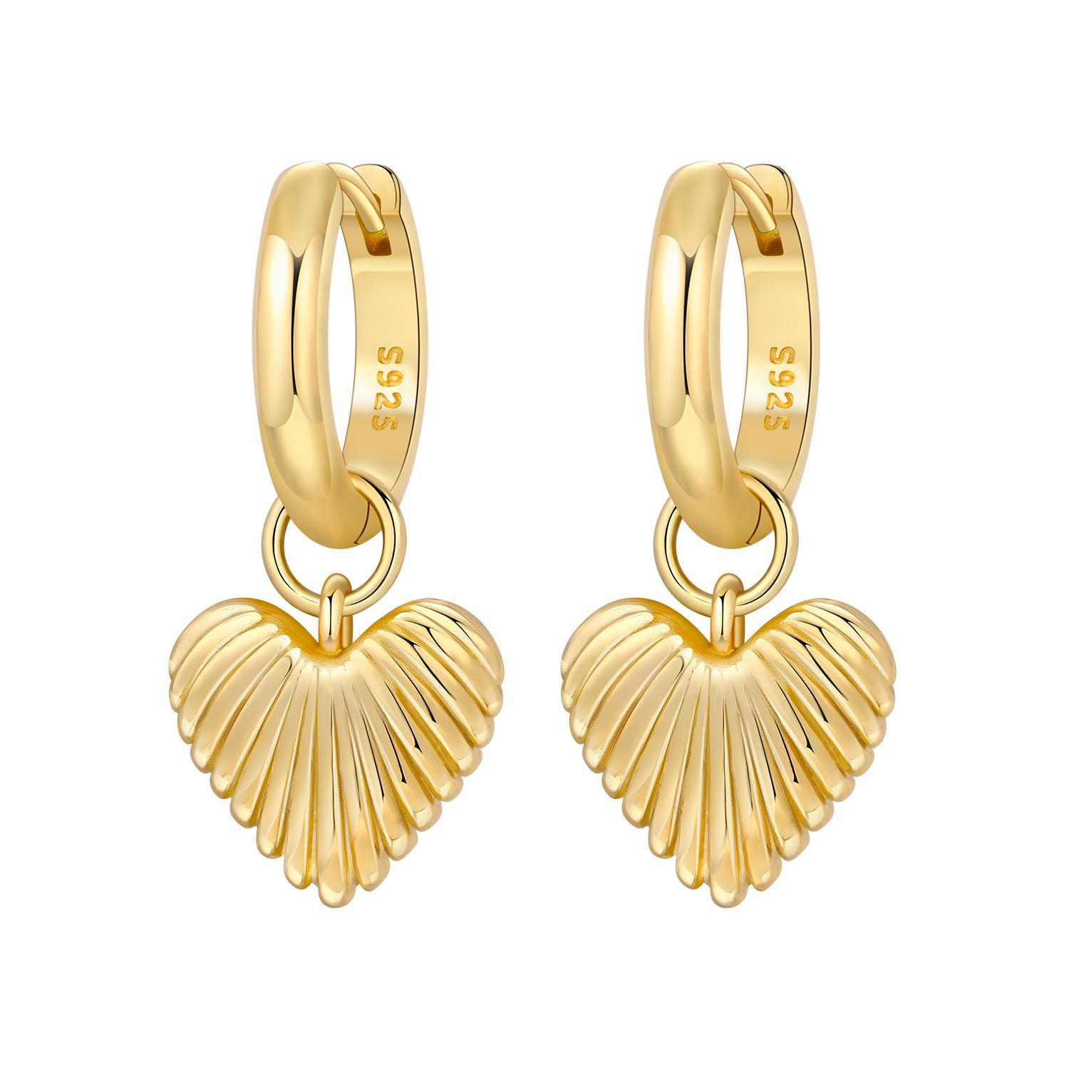 

Orstarry 925 Sterling Silver 18k Gold Elegant French 3-layer Drop Earrings Women Earrings Fashion Party Original Jewelry Gifts