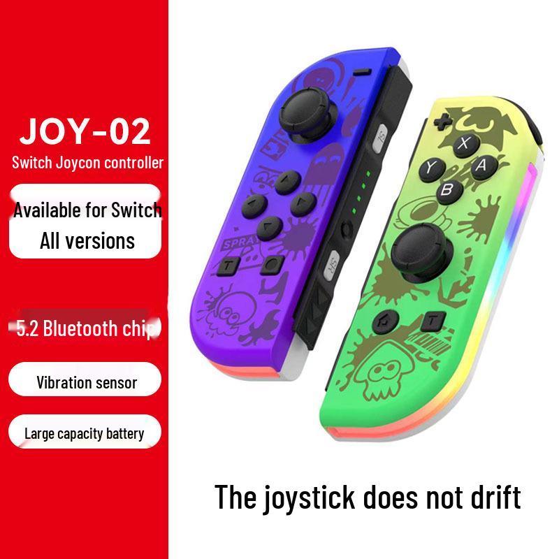 Colorful RGB Switch Joy-Con Controller with Vibration & Six-Axis Gyroscope