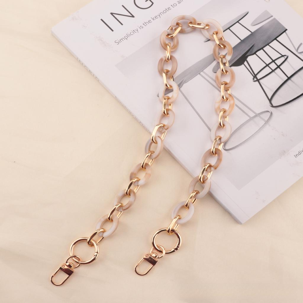 New Acrylic Bag Chain Niche Versatile Foreign Style Messenger Bag Fashionable Retro Transformation Replacement Bag Chain