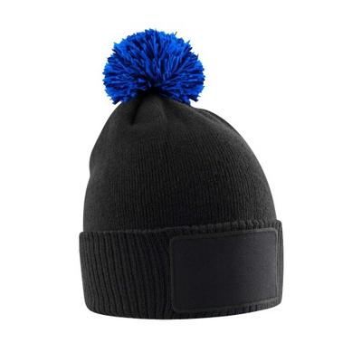 Beechfield Childrens/Kids Snowstar Patch Beanie