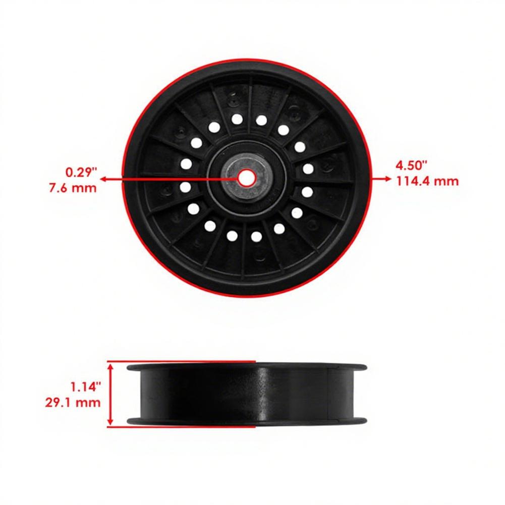 Replacement Lawn Mower Belt Pulley Idler Compatible with For Z465 Z625 Z645 Z655 Z665 Models for Efficient Use