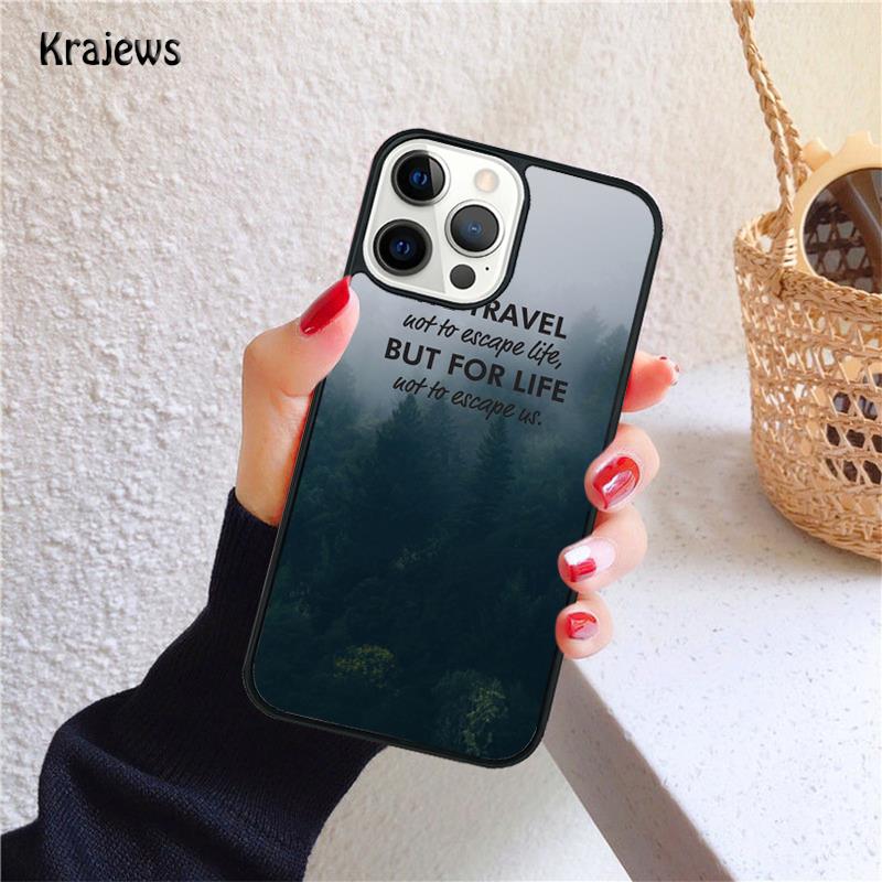 Mlha mlhavé hory Coque Měkký Kryt na Telefon Pro iPhone 14 XR X XS Max 5S 6S 7 8 Plus SE 2020 11 12 13 Pro Max Mini Kryt na Telefon