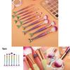 Makeup Brush Set With Nylon Bristles For Eyeshadow And Powder Application Perfect For Beauty Enthusiasts