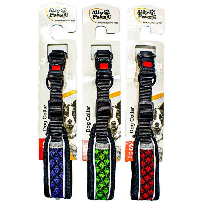 

Wahw Pet Air Mesh Black Leash Collar S - 1.5x25-40cm