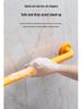 L-Shaped Non-Slip Bathroom Grab Bar for Elderly & Disabled Users