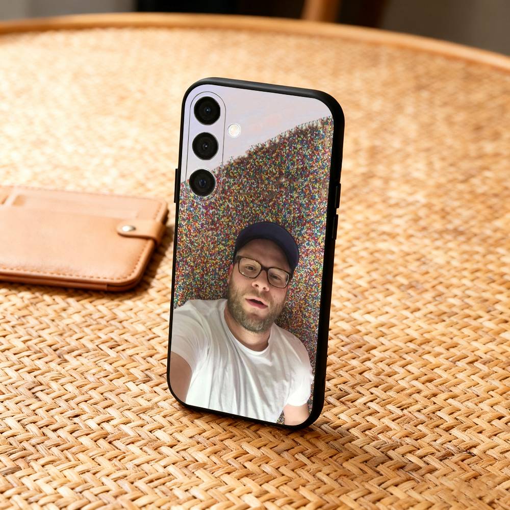 Seth Rogen Canadian Actor Phone Case For Samsung A73,72,71,53,52,51,22,91,80, Soft Black Cover Samsung a41