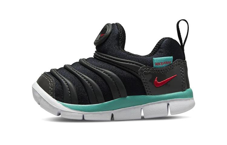 

Nike Dynamo Free Caterpillar Synthetic Leather Low top Toddler Shoes Black Blue Infant And Toddler 343938-029 21