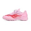 New rotary buckle children's mesh football shoes broken nails boys and girls lace-up free sports shoes spot straight hair