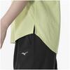 Mizuno Dry Aeroflow Hoch Atmungsaktiv Kurzarm Trainings Luminary Größe 32MAA870 Damen T-Shirt, Grün,