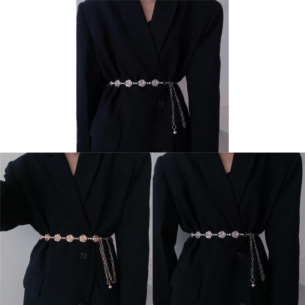 Metal Waist Chain For Women Summer Fashion Jewelry With Retro Style For Teen Girls