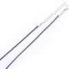 10Pcs Handmade Braided Rope Necklaces & Pendant Findings Lobster Clasp String Cord 1.5mm/2mm