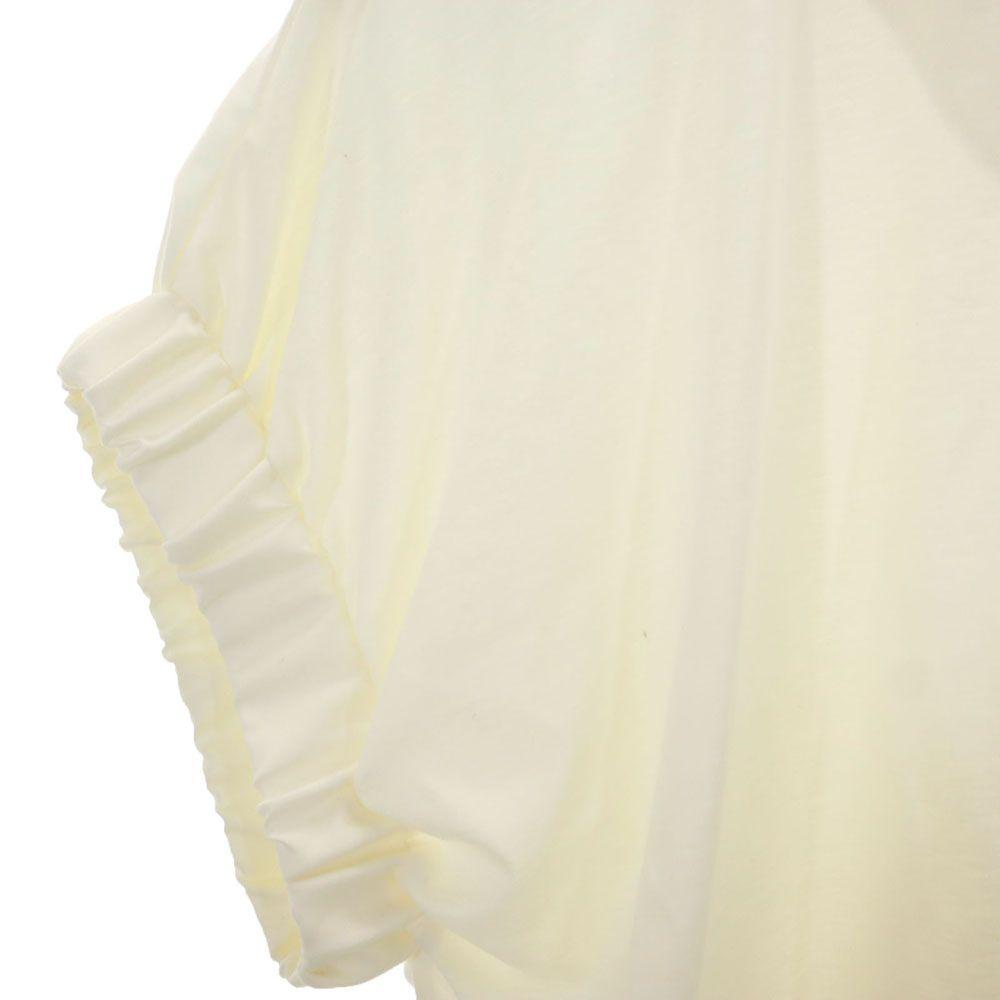 Sacra Short Sleeve Cut 38 Ivory French Sleeve Women Used