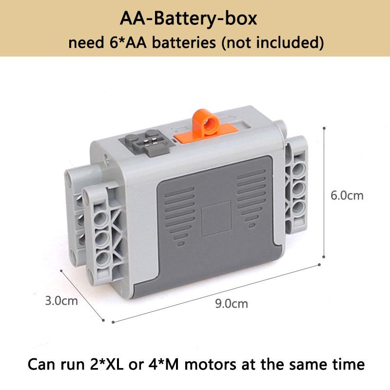 Building Block Motor Lithium Battery Functions Toys Tool Servo Remote Motor PF Model Sets Compatible with Lego High-tech Parts
