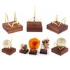 Base Ores Agate Rocks For Crystal Minerals Rack Mineral Stand Wood Support Base Display Holder