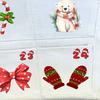 24 Numbered Advent Calendar Panel, Custom Fabric Christmas Wall Display for Entryways, Small Candy, Message Cards and Indoor Rooms
