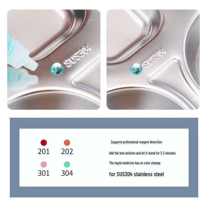 Shixun 304 Stainless Steel 3-Compartment Kids Plate - Smiling Monkey
