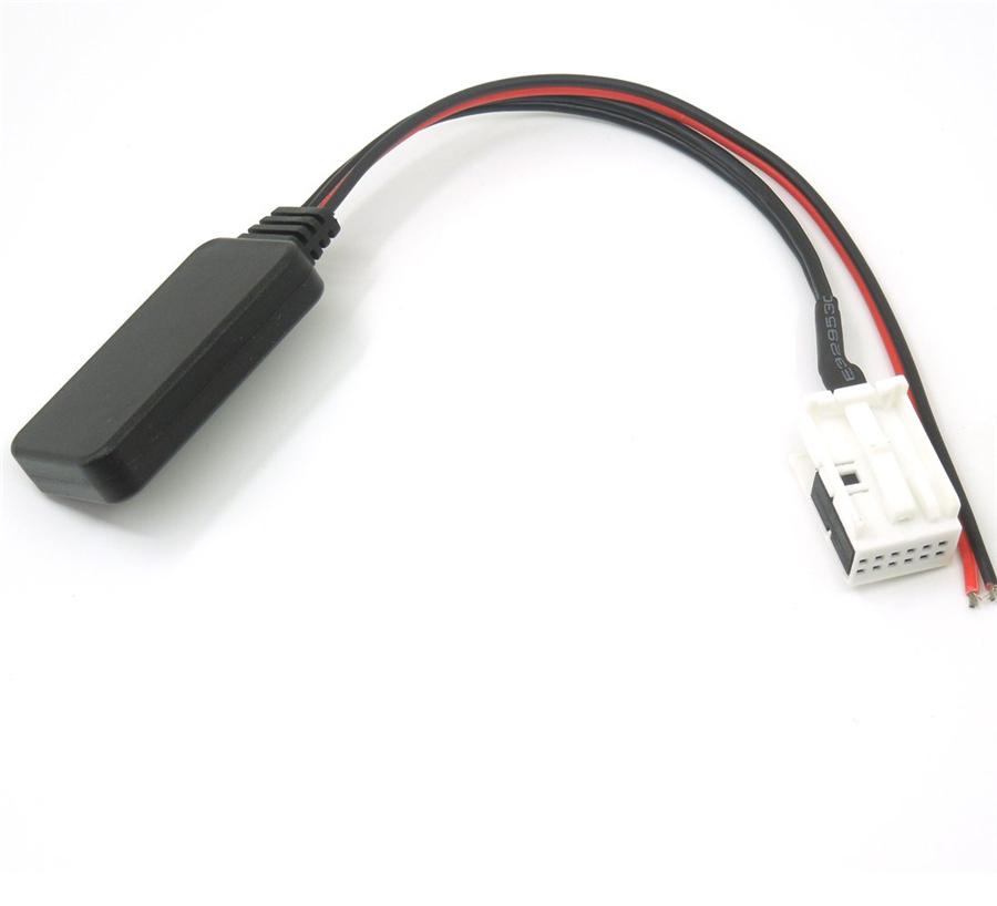 Ny 12-pins Bluetooth 4.0-adapter Aux-kabel For Mercedes W169 W245 W203 W209 W164 W221