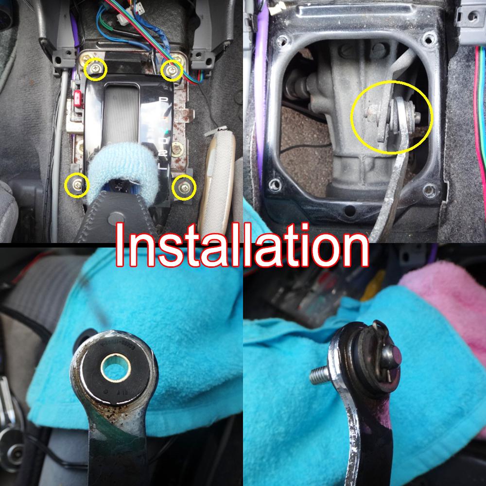 AT Gear Shift Lever Selector Bushing Shifter Loose Repair Linkage Bush For Land Cruiser Prado J70 J90 1990-2002 Tacoma 2000-2004