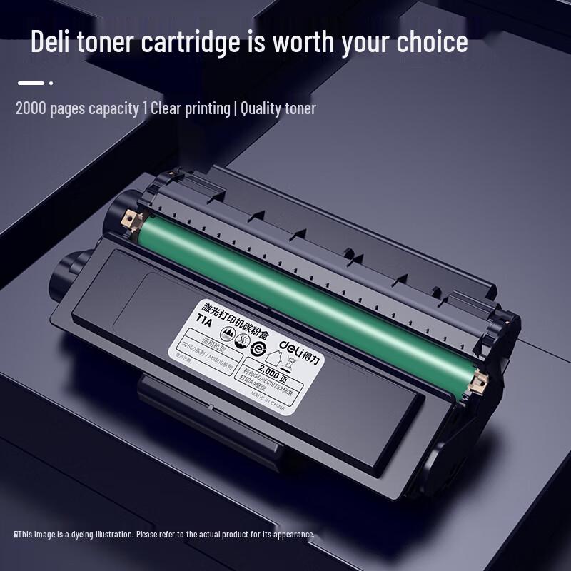 Deli T1A Black Original Toner Cartridge
