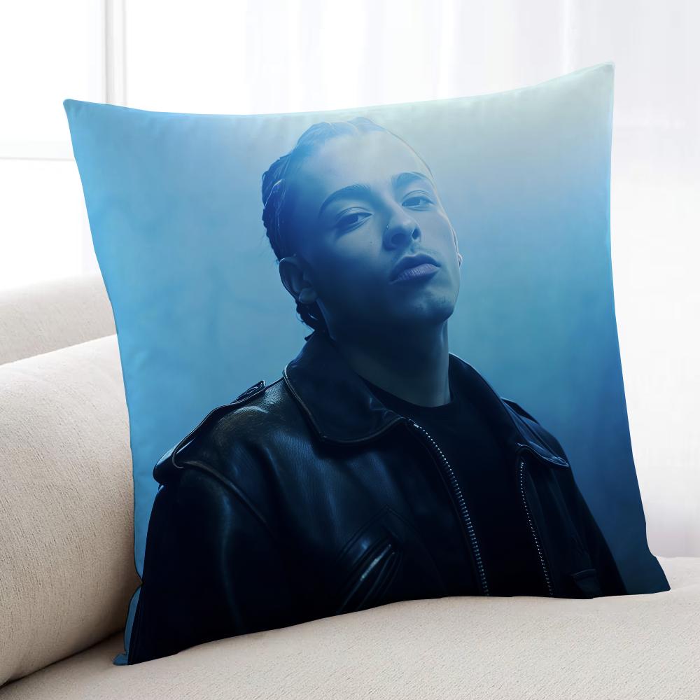 Rapper TTrueno EL ULTIMO BAILE Cushion Cover Home Bedding Sofa Living Room Pillowcase Simple Soft Skin Cushion Cover Party Gift