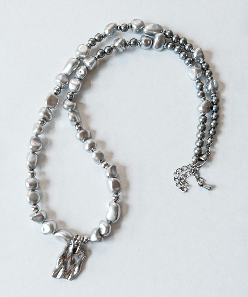 Nakedblood [Handmade] Chrome Flow Necklace