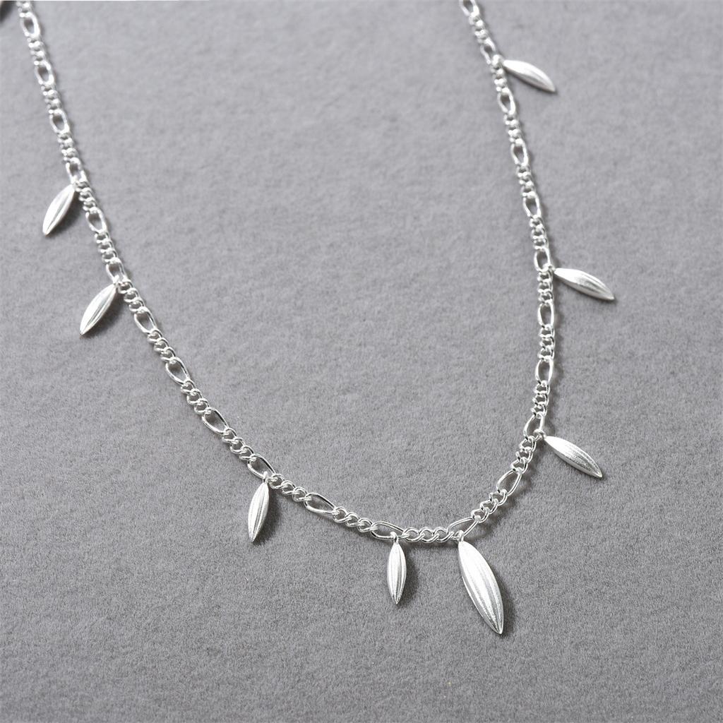 Shellfish Star Dot Necklace Niche Design Hand-Frosted Texture Texture Clavicle Chain High-End Fashion Versatile Necklace Women