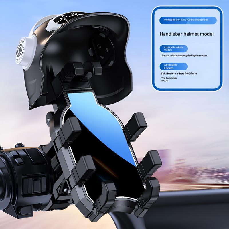 Shock-proof Waterproof Portable ABS Material Riding Mobile Phone Holder for Motorcycle and Bicycle