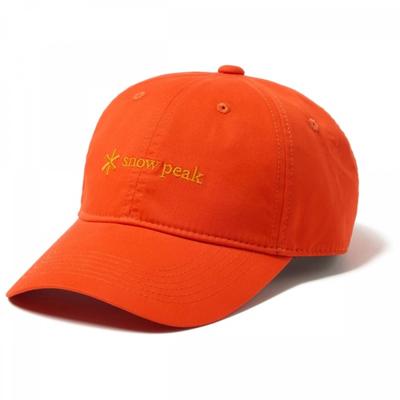 Snow Peak New Standard Logo Cap 1 Orange Nsd Ac 25au00111054