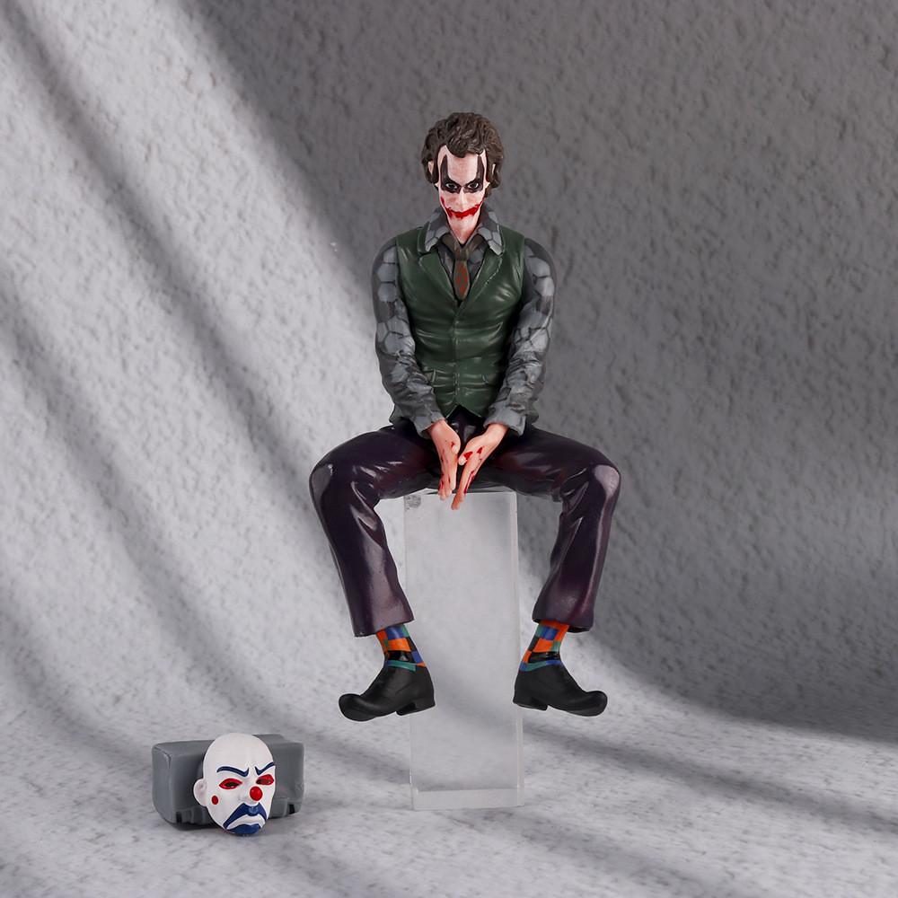 Origin Movie Joker Sitting Position Action Figure Model Toy Doll Gift Decoration