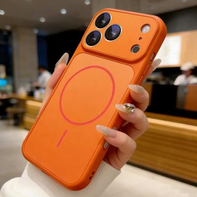 Nano Matte Objektivschutz Hülle Für iPhone 17 Air 16 15 14 13 Pro Max 17 Pro Magnetisch Für Magsafe Kabelloses Laden