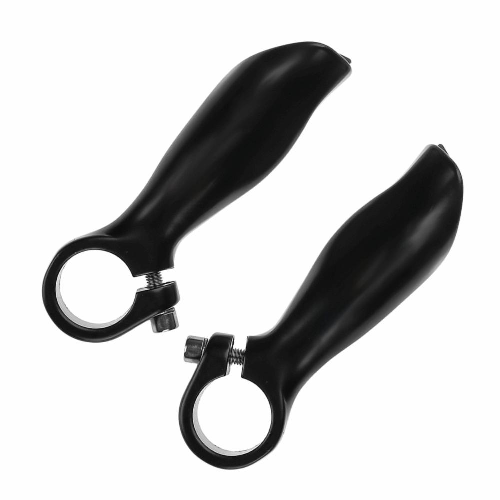 1 Pair Black Bike Bar End Ergonomic MTB  Handlebar Ends Durable Bar End Grips  Cycling Accessories
