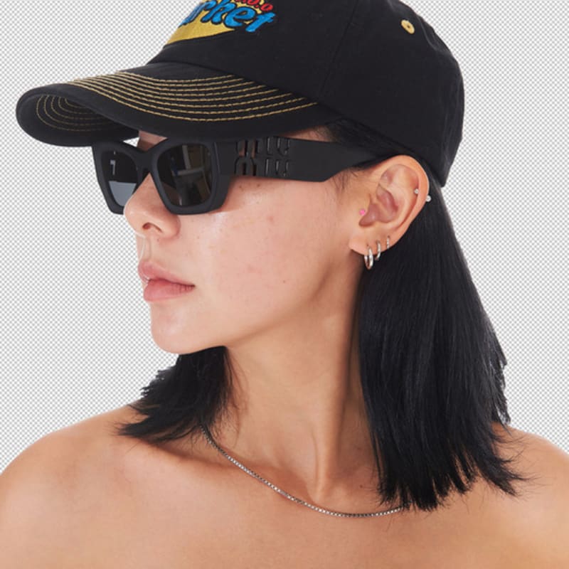 OOOMARKET Biscuit Cap (black)