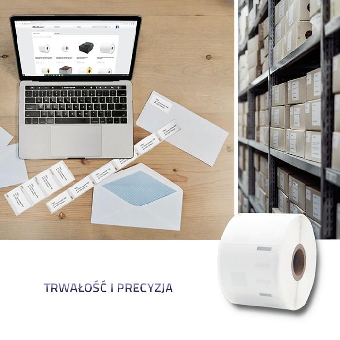 Qoltec Etykiety Do  DYMO LW-11354 | S0722540 | 57 X 32 Mm | 1000 Sztuk