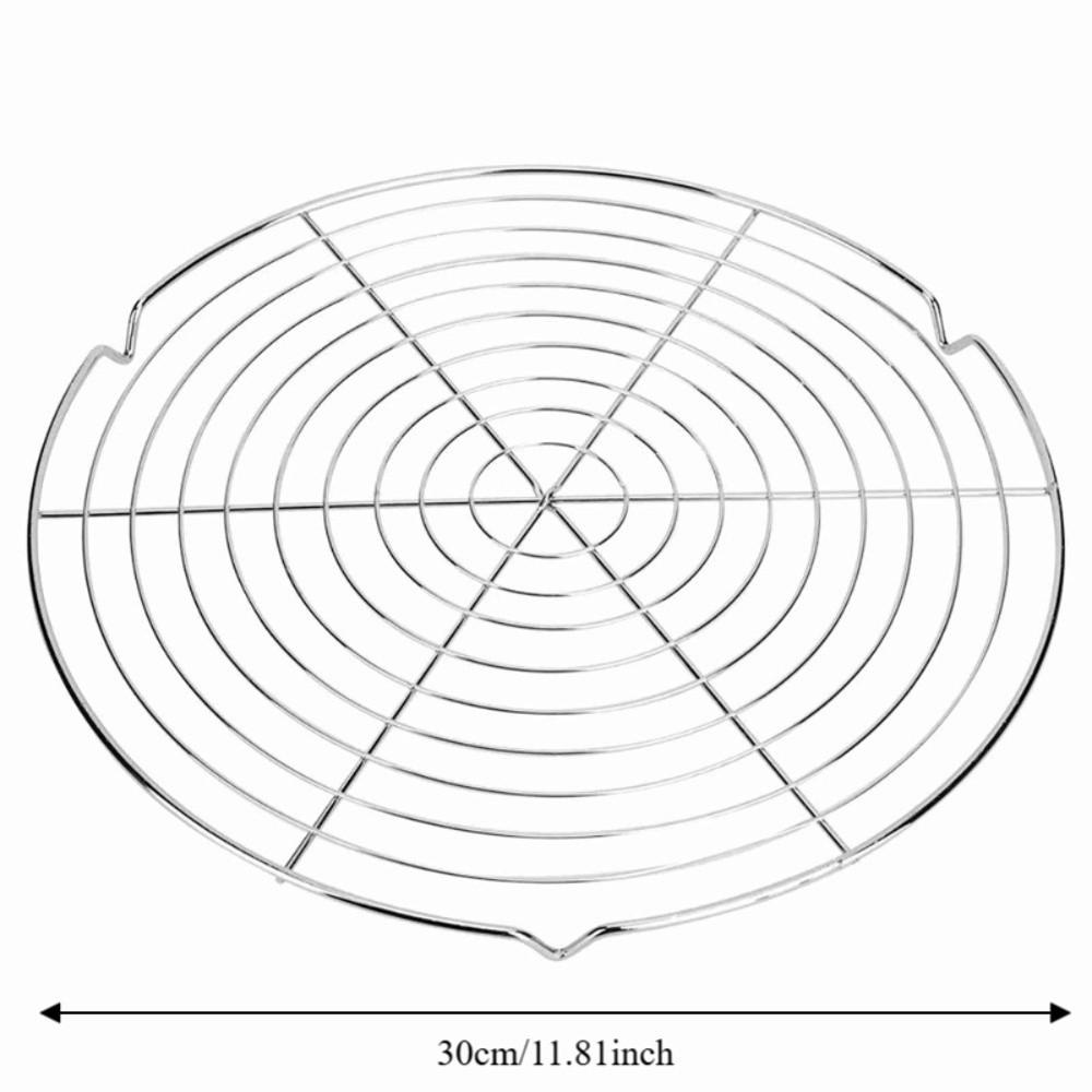 Heavy-Duty BBQ Wire Mesh Silver Grill Grid Sturdy Grill Net  Oven Charcoal Grill