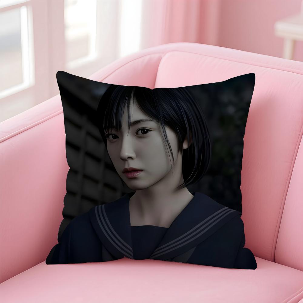 SSilent Hills Game Horror Cushion Cover Comfortable Reversible Pillow Cover Ideal For Car Sofa Bedroom & Beyond